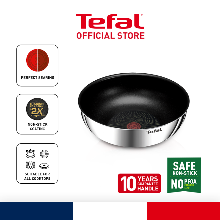 Tefal Ingenio Emotion Wokpan 26cm (Stackable Non-Stick Cookware)