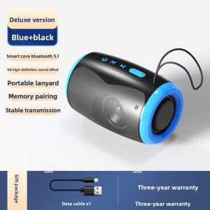 Wireless Bluetooth Speaker Sound Tws Interconnection Ultra-Long Life Battery Cross-Border New Arrival Factory Direct Supply Mini Speaker High VolumeBluetooth speaker portable speaker speaker
