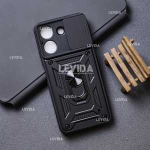 Vivo Y18 Case Robot Ringstand Slide Kamera Vivo Y18