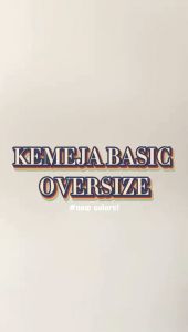 KAMEJA BASIC OVERSIZE POLOS