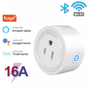 Smart US Standard 16/20A Smart Wifi Plug Tuya WiFi Socket Adapter Remote Control Socket Adaptor Wall Power Compatible with Outlet Smart Life APP Voice Timer Google Home Amazon Alexa