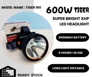 [READY STOCK现货] 30W/TIGER 901/Hiking/Camping/Memancing/Fishing BEST lampu suluh kepala/2/3 Mode Headlamp LED/headlamp rechargeable/Headlight high power/adjustable headlamps/Rechargeable Outdoor Headlamp运动型 THAILAND MP MULTIPURPOSE LED HEADLIGHT