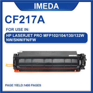 CF217A 17A Black Toner Cartridge Compatible For Laser Printer Pro m102w m130fn