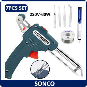 Auto Welding Automatic Feed Soldering Iron gun 220V 60W Electric Temperature Tool Adjustable Solder Tool Kit Station