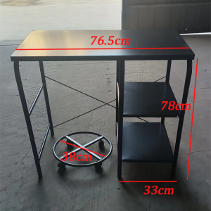 Gas Stove Stand With Organizer Gas Stove Stand Heavy Duty Kitchen Rack Metal Gas Stove Stand For Double Burner Stainless Steel Multi-layer Gas Stove Bench Vegetable Cutting Table Space Save