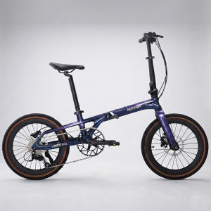 [Shimano 9-speed] PANTHER HEBE PRO Urban Foldable Bike Lightweight Magnesium Frame · Shimano 9-Speed · Hydraulic Disc Brake MRT & Bus Friendly | Car Boot Portable