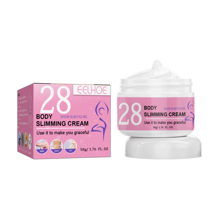 Eelhoe 28 Days Fat Burning Cream Slimming Body Massage Cream Weight ...