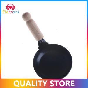 [Eleanor] 1:12 Scale Doll House Miniature Wood Handle Pan Dollhouse Kitchen Accessory