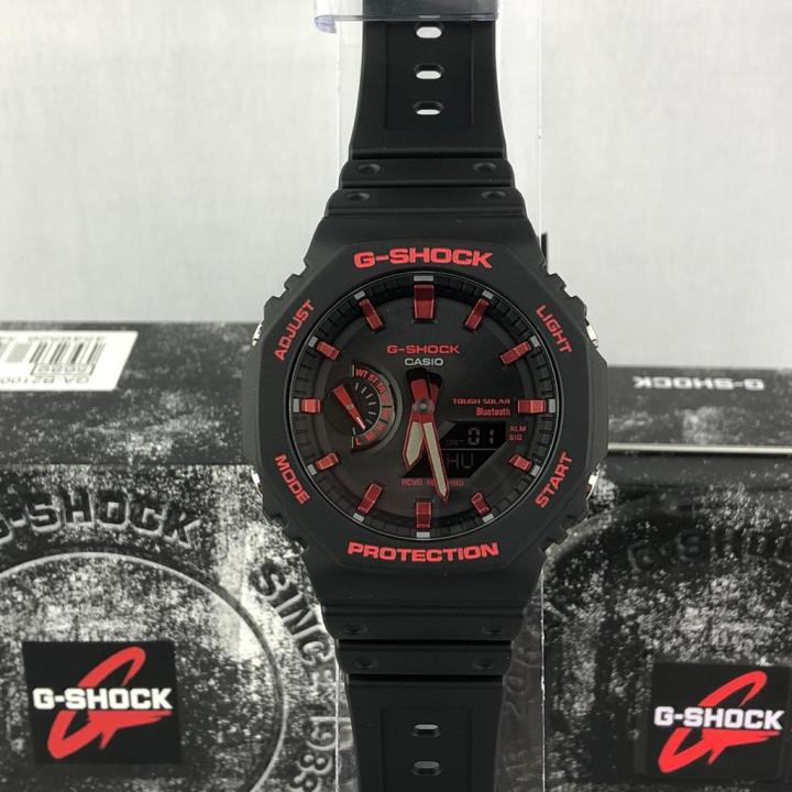 Casio G-Shock Ignite Red Line Series GA-B2100BNR-1 (Preorder