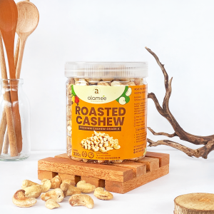 ALAMEE Kacang Mede Panggang Roasted Cashew Mete Mente Premium Grade A Oven Matang 300gr