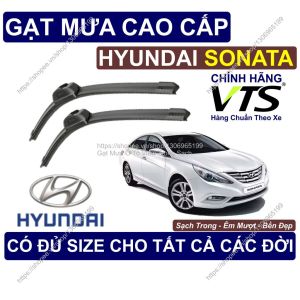 Gạt Mưa Sạch Êm Bền Kính Lái Hyundai Sonata Cặp Gạt Mưa Kính Lái Hyundai Sonata... Có Đủ Size Cho Các Đời Xe Sonata