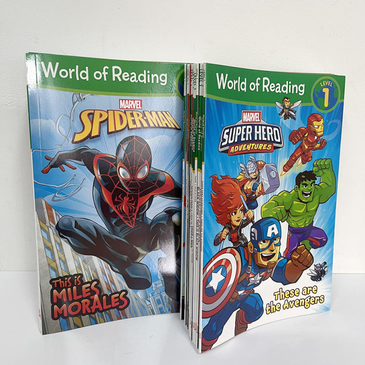 新品World of Reading Marvel マーベル 英語絵本31冊 Amazon.com: World of Reading Marvel: Meet the Super Heroes