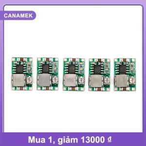 【CANAMEK】 5 cái bộ Bộ chuyển đổi Mini 3A DC có thể điều chỉnh nguồn điện giảm áp thay thế LM2596