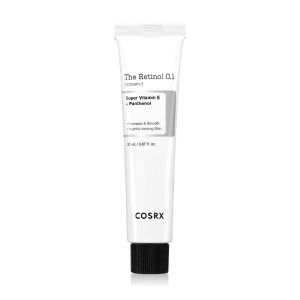 COSRX The Retinol 0.3 Cream 20ml เรตินอล บริสุทธิ์ 0.3% ครีม ลดเลือนริ้วรอย วิตามิน อี + แพนทีนอล
