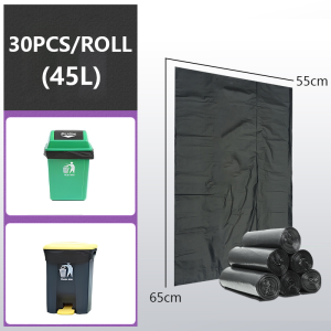 【✅SG stock】Big Rubbish Bag Plastic Bag Rubbish Bag Thicken Disposable Garbage Bag For Home / Office / Outdoor / Kitchen / Hotel Trash Bag