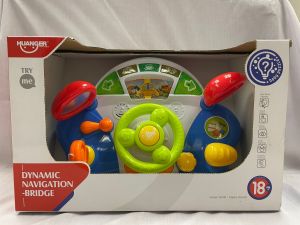 Huanger Musical Driving Wheel Toy