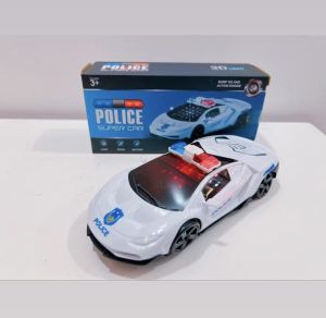 NEW SPIDERMAN RACING CAR WITH 3D LIGHT & MUSIC Police Car Toys mainan Kerata Budak Polis Kereta