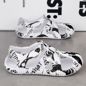 Free Shipping MenS Summer New Casual Outdoor Versatile Sports Soft-Soled Wear-Resistant Straw Beach Sandals