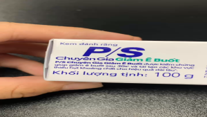 P/S Kem đánh răng P/S giảm ê buốt Sensitive sau 30s trắng răng 100g