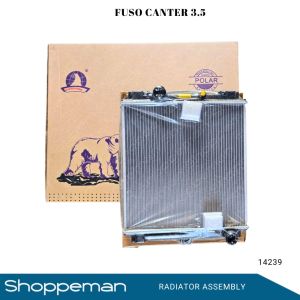 14239 FUSO CANTER 3.5 RADIATOR ASSEMBLY M/T 475x468x36mm PA36 2ROWS ME299317