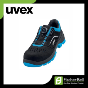 UVEX 2 Xenova® BOA Shoes S1P W11 (Black/Blue)(BOA®)