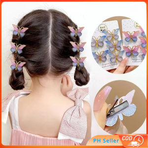 5pcs Butterfly Clip Hair Accessories for Kids Girls Hair Pin Hair Clips