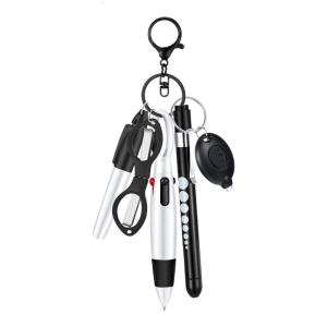 Practical Sturdy Plastic Nurse Pen Keychain Set Convenient Portable for Nurses and Healthcare Workers Daily Casual Use