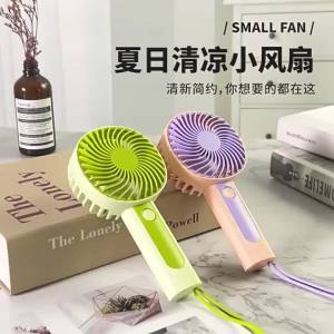 Portable Fans 3 gear Handheld USB Rechargeable Fan Desktop Air Cooler Outdoor Fan Cooling Travel Hand Fans