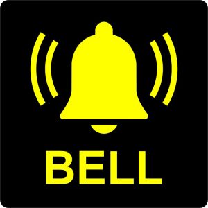 SIGN BOARD Tulisan Bell Dari Bahan Akrilik Indor Atau Outdor Hiasan