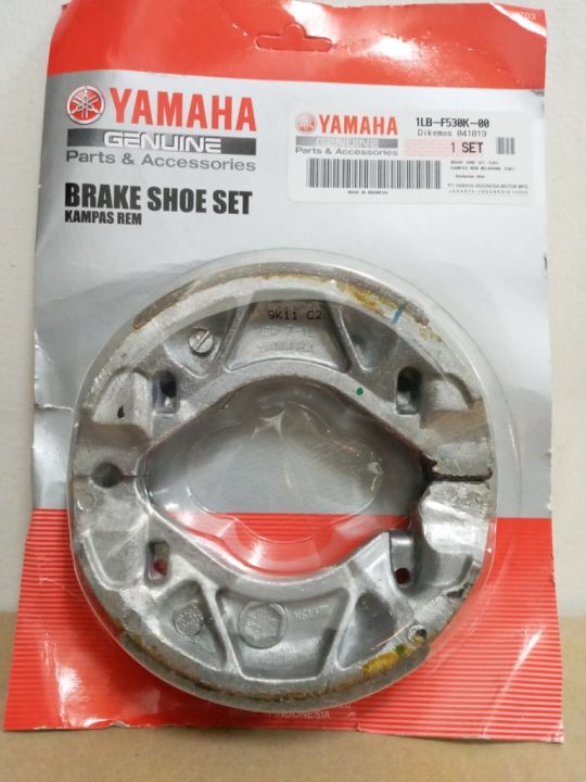 ORIGINAL YAMAHA BRAKE SHOE FOR YAMAHA MIO I 125 / MIO I 125S / SIGHT ...