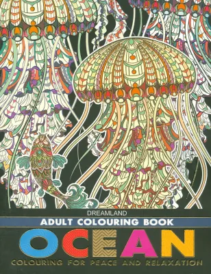 Ocean - Adults Colouring Book (Sách Tô Màu: Đại Dương)