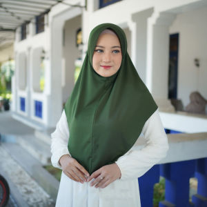 Bergo pamela wanita style muslim / Hijab Syari Instan Pad Antem Pamela / Bergo Instan / Jilbab Instan