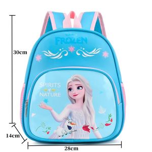 High quality School Bag For Kids Girls Boys Elsa Spiderman Frozen Bag Kindergarten Backpack Sofia Bagpack