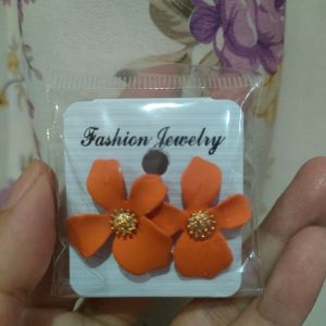 Amefurashi Anting Circle Drop Earrings untuk acara pesta