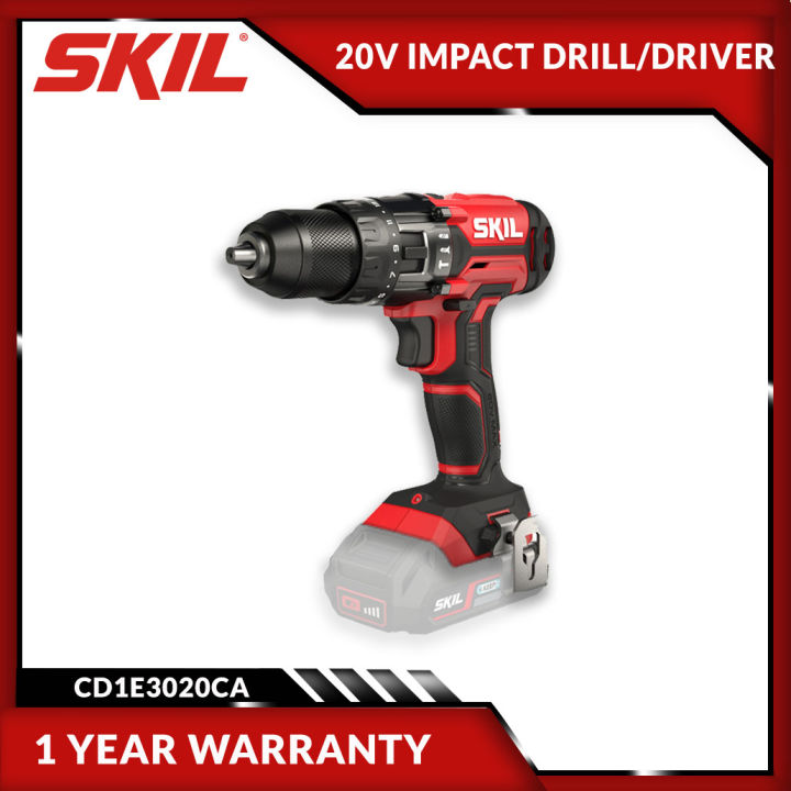 Skil 20V Impact Drill/Driver Cordless Drill w/o Battery CD1E3020CA
