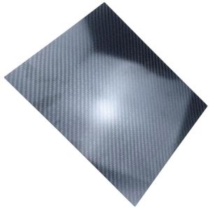 Carbon Fiber Sheet 200x250mm Glossy Finish Flat Carbon Fiber Board Plate Plain Weave Panel Sheet for Kite Remote