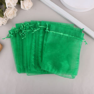 [Eqrbtl] 20Pcs Mesh Fruit Bag Strawberry Grapes Fruit Grow Bags Breathable Netting Mesh Vegetable Plant Protection Bags For Garden Tools