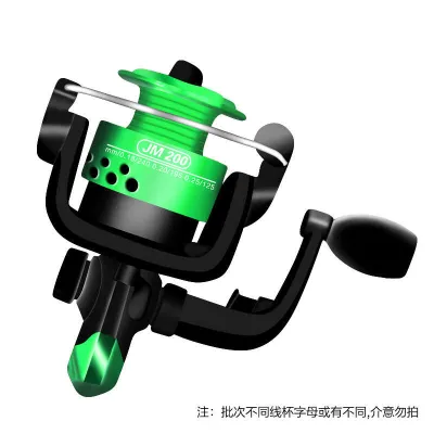 Fishing Reel 200 Type Spinning Mini Small Fish Sea Full Metal Gear Rock Raft Fishing Lure Rod Reel