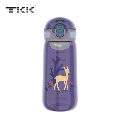 (SG Seller) TKK Sports Water Bottle Tritan Creative Fashion Water Bottle Outdoor Travel Cup Adult Student Kids Water Bottle BPA-Free #1005-SP04