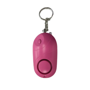 Song Alarm Keychain Safe Sound Alarm with LED Light Security Protections Devices for Woman Kids Elderly