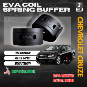 EVA Coil Spring Buffer CHEVROLET CRUZE Cushion Buffer Spring Rubber Stopper Spring(Front & Rear SET) 100% Getah asli