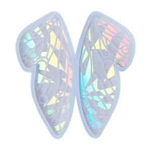 Resin Casting Mold Necklace Pendant Mold Butterfly Shaped Epoxy Molds Perfect for Creating Keychains