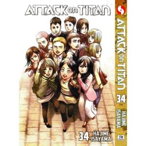 ATTACK ON TITAN ENGLISH VERSION MANGA / COMIC BOOK VOL 01 - 34 END (FULL SET)