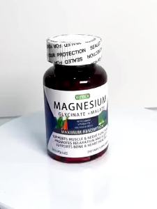 Magnesium Glycinate Capsules Bottled Magnesium glycine60 Granule / bottle