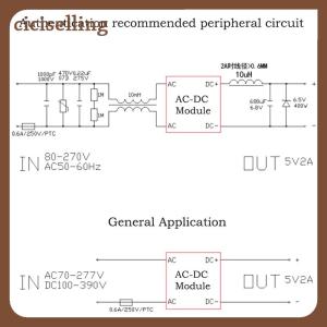 [ciciselling] AC-DC converter power supply module AC 110V 220V 230V to 5V 12V 24V switching
