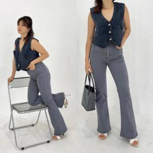 CELANA JEANS WANITA TALLER CUTBRAY  GREY SERIES -SYS CLOTHIER
