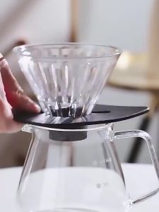 กระดาษกรองกาแฟดริป V/U แบบหนา Drip Coffee Paper Filter 100 แผ่น ทรง สกัด MoCoo Home