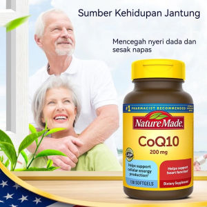 CoQ10 200mg Nature Made hộp 140 viên - SẢN PHẨM ĐƯỢC SHOP CHỌN LỌC KĨ RẤT ĐƯỢC ƯA CHUỘNG TRÊN THỊ TRƯỜNG KHÁCH YÊU TRẢI NGHIỆM THỬ NHÉ SẢN PHẨM TỐT CHẤT LƯỢNG CAO