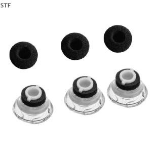 STF แผ่นรองหูซิลิโคนนุ่มในหูหูฟังครอบคลุม eartips Eargels ชุดหูฟังอุปกรณ์เปลี่ยนหูฟัง Tips for Plantronics Voyager Legend/UC