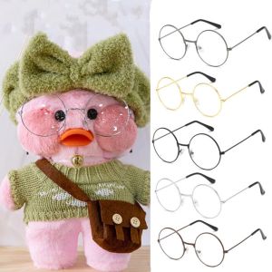 SDRYHTDH 1pcs Cute Frame Animal Doll Flat Mirror Plush Duck Toy Accessories Round Glasses Duck Doll Glasses Eyeglasses Glasses For Mimi Duck